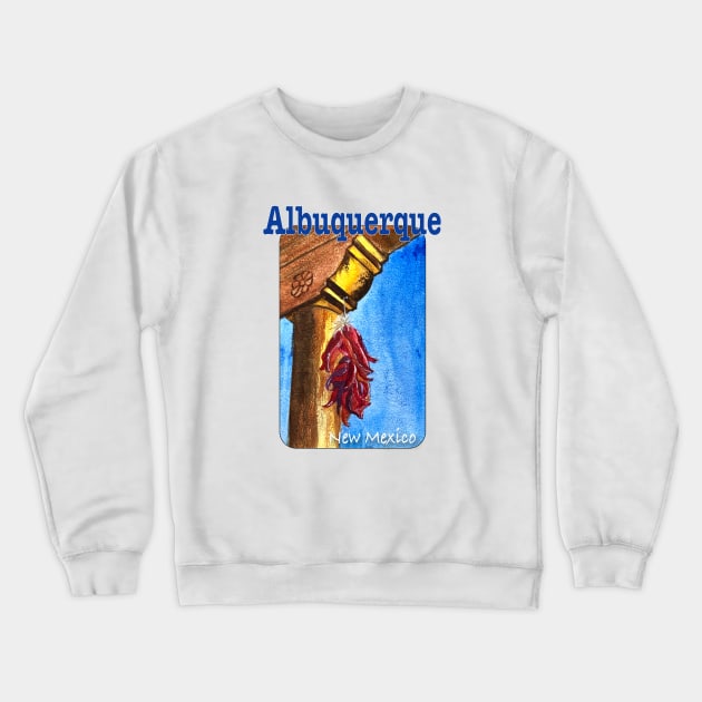 Albuquerque, New Mexico Crewneck Sweatshirt by MMcBuck